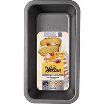 Forma de pão Wilton Silver antiaderente em aço durável 20x10cm Forma de pão Wilton Silver antiaderente em aço durável 20x10cm