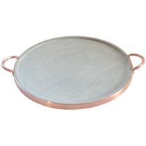 Forma De Pedra sabão Para Pizza 27 cm