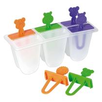 Forma de picolé de plástico - injetemp - rende 6 picolés