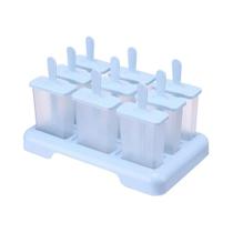 Forma De Picolé De Sorvete DIY Com Palito De Plástico Máquina De Sorvete Caseira Bandeja De Gelo Forma De Picolé De Sorvete DIY Com Palito De Plástico Máquina De Sorvete Caseira Bandeja De Gelo