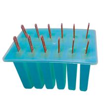 Forma de Picolé Para 12 Sorvetes Picoleteira Paleta ou Palito