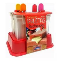 Forma De Picolé Para Paleta Mexicana Recheada Com 4 Palitos