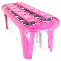 Forma de Picole Redondo Com Guia De Palito Aluminio 12 Picoles Forma de Picole Redondo Com Guia De Palito Aluminio 12 Picoles