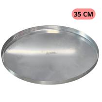 Forma de Pizza 35 cm Para Assar Ou Servir Pizza Em Alumínio Resistente
