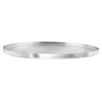 Forma de Pizza 35cmx2,5cm em Alumínio Reforçado Pizzaria Assadeira Redonda Cinthya -