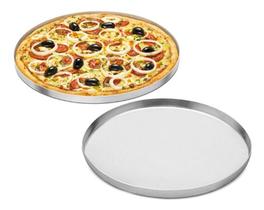 Forma De Pizza Alumínio 35 Cm. Alumínio Abc Forma De Pizza Alumínio 35 Cm. Alumínio Abc