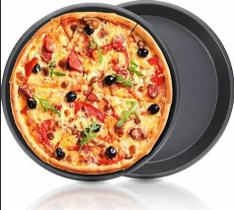 Forma De Pizza Assadeira Antiaderente 36cm Aço Carbono