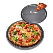 Forma De Pizza Assadeira Antiaderente Bandeja 1 ou 2 unidades Forma De Pizza Assadeira Antiaderente Bandeja 1 ou 2 unidades