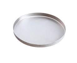 Forma De Pizza Brotinho Mini Pizza Alumínio Polido 15 Cm