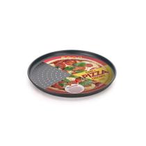 Forma de Pizza Crocante Assadeira Antiaderente com Furo 30cm - MTA