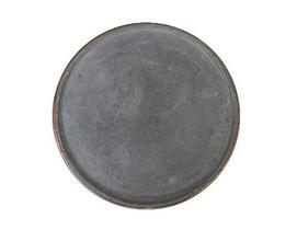 Forma de pizza em pedra sabão sem alças e com aro de 25 cm