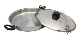 Forma de Pizza Fulgor Alumínio polido - Original