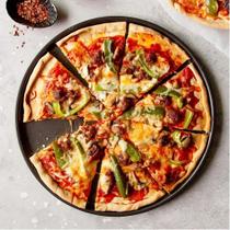 Forma de Pizza Pizzaria Em Aço Carbono e Revestimento Antiaderente Grafitte - 36cm - Em Casa Tem