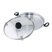 Forma de Pizza Polida P/ Fogão