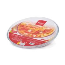 Forma de Pizza Vidro Borossilicato 31cm para Assar ou Servir