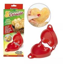 Forma de plástico em formato de coração para fazer pastéis Forma de plástico em formato de coração para fazer pastéis