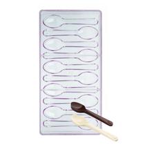 Forma de plástico p/ chocolate colher - prime chef Forma de plástico p/ chocolate colher - prime chef