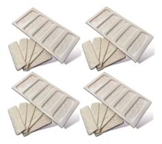 Forma de Plástico Tijolinho Rústico 3d Gesso