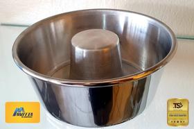Forma de Pudim 0,900 L, modelo 16 em Alumínio Polido.