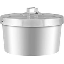 Forma de Pudim Com Tampa Forma de Pudim Banho Maria Alumínio Forma de Pudim Com Tampa Forma de Pudim Banho Maria Alumínio