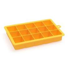 Forma de Silicone 15 cubos Amarela Forma de Silicone 15 cubos Amarela