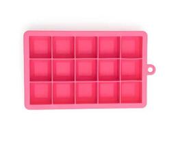 Forma de Silicone 15 cubos Rosa Forma de Silicone 15 cubos Rosa