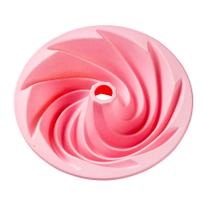 Forma De Silicone - 24,5x24,5x7,8Cm - Colors Espiral - Rosa - 1 unidade - Cromus Linha Profissional Allonsy - Rizzo