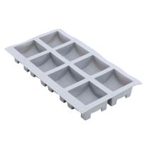 Forma De Silicone - 29,5X17X4Cm - Esfera Quadrada - 1 unidade - Cromus Linha Profissional Allonsy - Rizzo