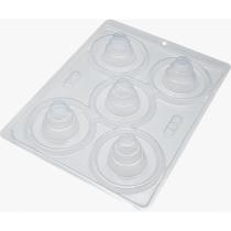 Forma De Silicone 851 Mini Bolo Detalhado Un - Bwb