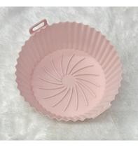 Forma De Silicone Air Fryer Reutilizável Micro-onda Lavável