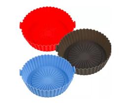 Forma De Silicone Antiaderente 20cm Protetor Panela Elétrica