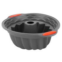 Forma De Silicone Antiaderente Flexível Bolo Torta Pudim Pão Reutilizável