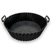 Forma de Silicone Antiaderente para Air Fryer Universal com Alça Resistente ao Calor Best Sling