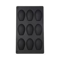 Forma De Silicone Antiaderente Para Biscoitos Madeline Com 9 Cavidades Forma De Silicone Antiaderente Para Biscoitos Madeline Com 9 Cavidades
