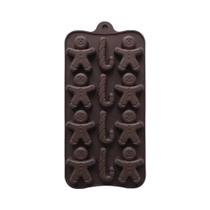 Forma De Silicone Antiaderente Para Chocolate, Biscoitos, Doces E Homem De Gengibre - Ferramenta De Forma De Silicone Antiaderente Para Chocolate, Biscoitos, Doces E Homem De Gengibre - Ferramenta De