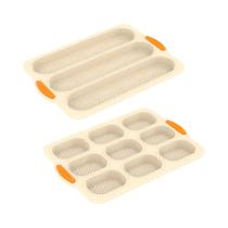 Forma De Silicone Antiaderente Para Pão De Hambúrguer, Forma Para Pão Francês, Bandeja Para Assar