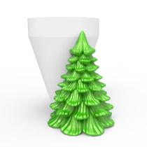 Forma de Silicone Árvore de Natal Pinheiro Folhas - Pequena - IB