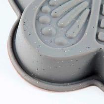 Forma de Silicone Borboleta Cinza 16cm - James.F Forma de Silicone Borboleta Cinza 16cm - James.F