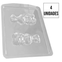Forma de Silicone Coelha da Páscoa - 4,6cm x 9,7cm - 4 Un