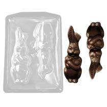 Forma de Silicone Coelho Grande - 5,7cm x 16,5cm