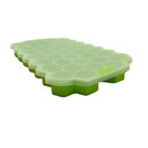 Forma de Silicone Colmeia para fazer Gelo 37 Cubos com Tampa