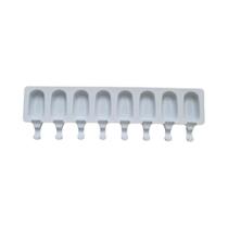 Forma De Silicone Com 8 Cavidades Para Sorvete, DIY, Para Fazer Sobremesas Caseiras, Cubos De Gelo E Forma De Silicone Com 8 Cavidades Para Sorvete, DIY, Para Fazer Sobremesas Caseiras, Cubos De Gelo E
