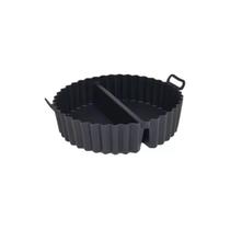 Forma de silicone com divisoria - preta
