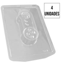Forma de Silicone Controle Gamer SNES - 6cm x 13,5cm - 4 Un Forma de Silicone Controle Gamer SNES - 6cm x 13,5cm - 4 Un