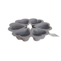 Forma De Silicone Coração Bolo Bolinho Cupcake Escolha a Cor