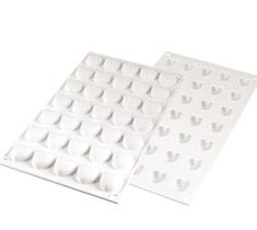 Forma de silicone coração Forma de silicone coração