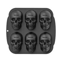 Forma De Silicone Criativa Em Formato De Caveira Para Bolo, Para Confeitaria Artesanal E DIY Forma De Silicone Criativa Em Formato De Caveira Para Bolo, Para Confeitaria Artesanal E DIY