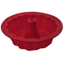 Forma De Silicone De Pudim Assadeira Redonda Com Furo no Meio Bolo Torta Mousse Forno Cozinha