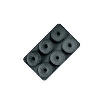 Forma de Silicone Donuts Rosquinha Bolo Forno Antiaderente Forma de Silicone Donuts Rosquinha Bolo Forno Antiaderente