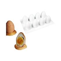 Forma De Silicone Em Forma De Ovo De Páscoa Para Bolos Com 8 Cavidades Meibum Molde Para Cupcake De